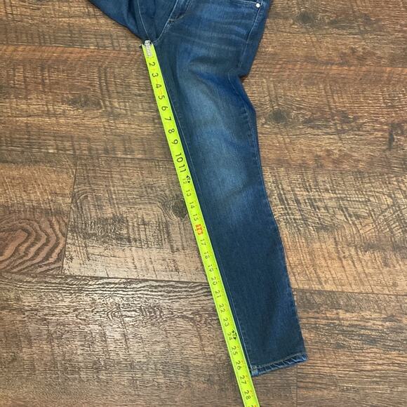 Paige Jeans Verdugo Ankle Skinny Nottingham Medium Blue Denim Stretch Size 28 - Picture 8 of 12